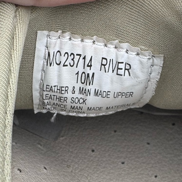 NIB The Walking Company River Taupe Nubuck Leather Slide On Walking Shoes - Picture 9 of 14